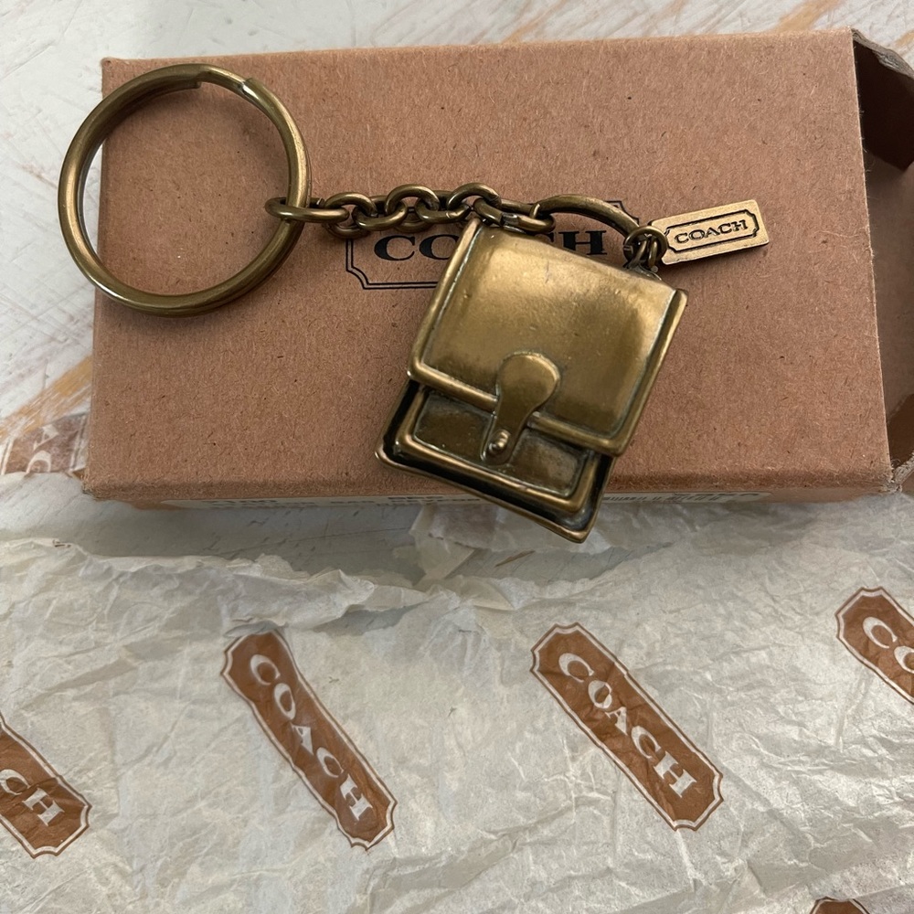 Vintage Coach Keyfob Keychain Bag